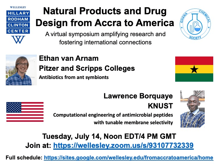 the Ghana Chemical Society–Wellesley Webinar on Natural Products and Drug Design from Accra to America